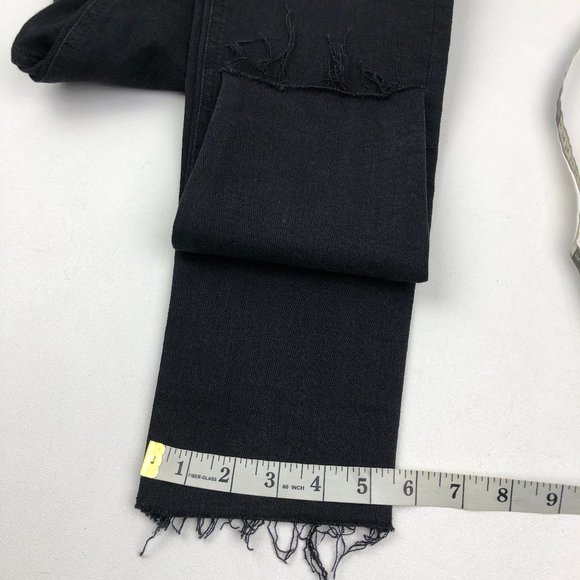 We the Free Button Fly High Rise Frayed Hem Jeans - Picture 5 of 8